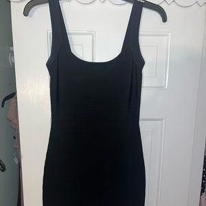 GUESS by Marciano, black bandage dress, size small